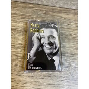 Marty Robbins Great Performances Cassette Tape 1998 Sony Music BT 33929 Country